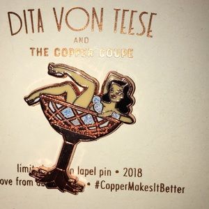 Limited Edition Dita Von Teese Lapel Pin